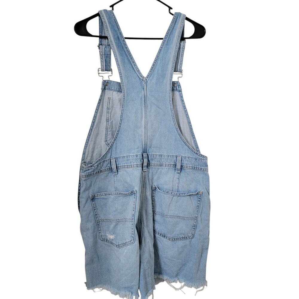 Gap Size S Light Wash Shortall, Light Destroyed, Excellent Used Condition - Picture 2 of 10